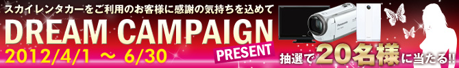 ドリームキャンペーンプレゼント