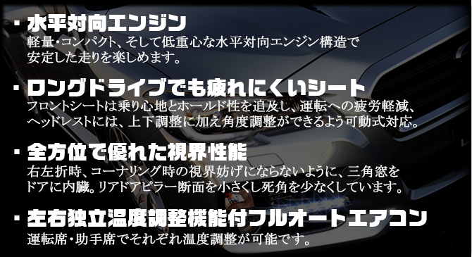 レヴォーグ詳細