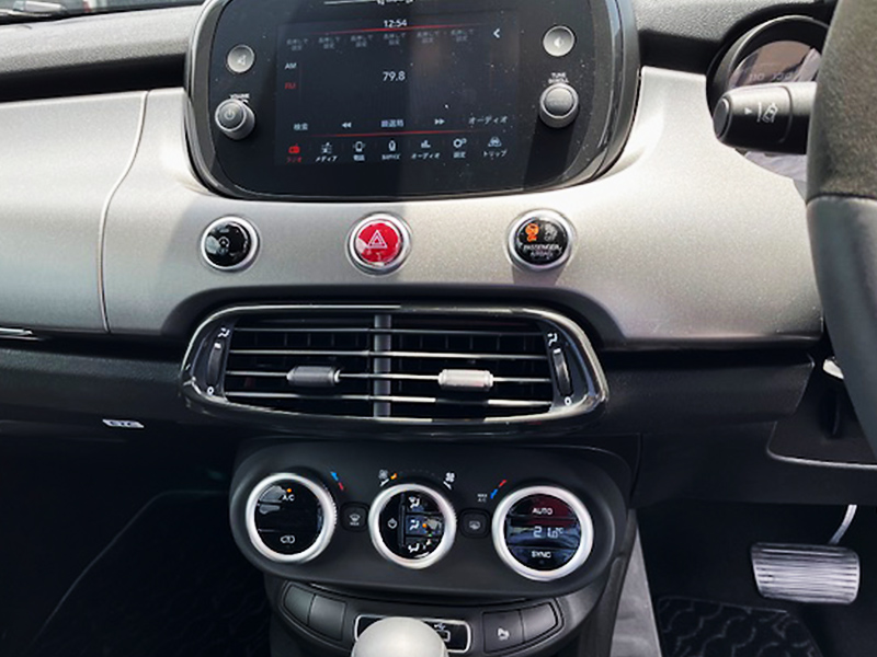 フィアット500X車内画像2