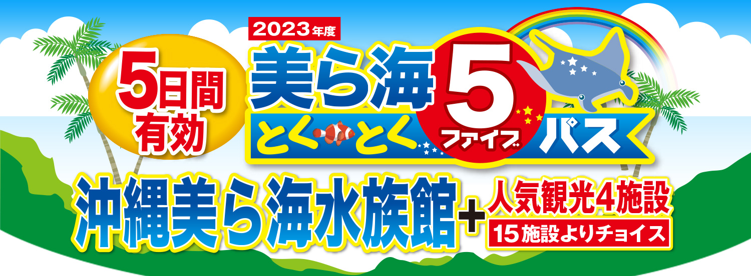 2023年度　美ら海5とくとくパス