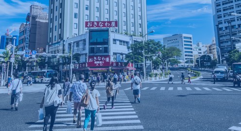 観光主要地域に展開しており、個人需要を獲得