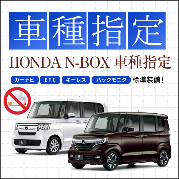 N-BOX車種指定プラン  安心のサポカー(衝突軽減自動ブレーキ装備車)